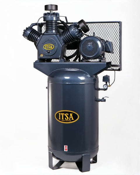 Compresor de Aire Industrial 2 HP I-200 – BOCOMSA - DISTRIBUIDORA